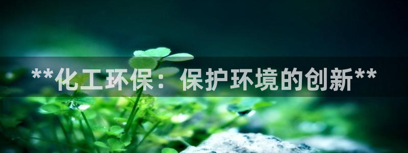 亿万先生合并网址是什么：**化工环保：保护环境的创新**