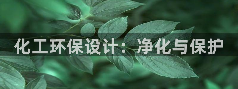 亿万先生手机版入口在哪：化工环保设计：净化与保护