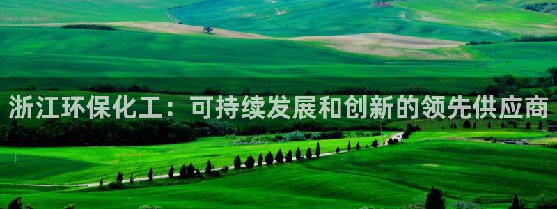 mr亿万先生：浙江环保化工：可持续发展和创新的领先供应商