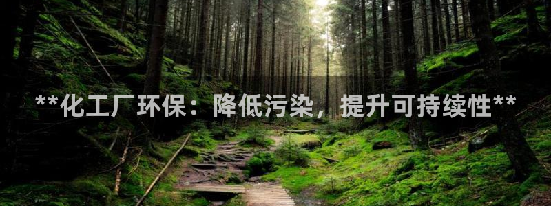 亿万国际平台是正规的吗安全吗：**化工厂环保：降低污染，提升可持续性**