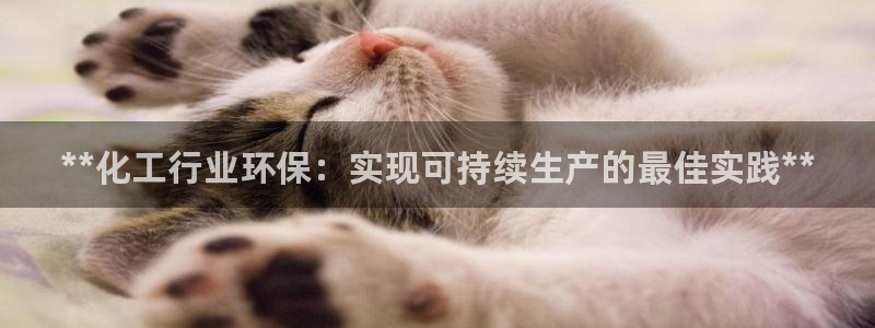 亿万先生网址改了吗：**化工行业环保：实现可持续生产的最佳实践**