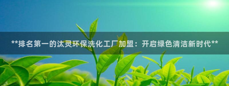 亿万先生手游下载官网：**排名第一的汰灵环保洗化工厂加盟：开启绿色清洁新时代**