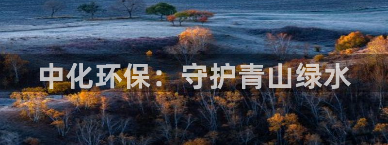 亿万客户端：中化环保：守护青山绿水