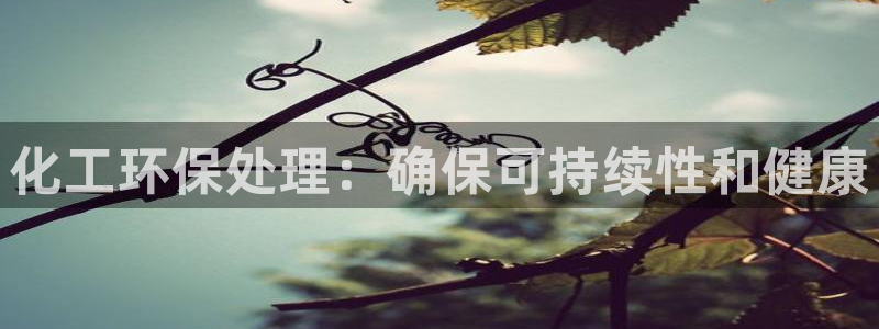 亿万先生客户端官网登录不上：化工环保处理：确保可持续性和健康