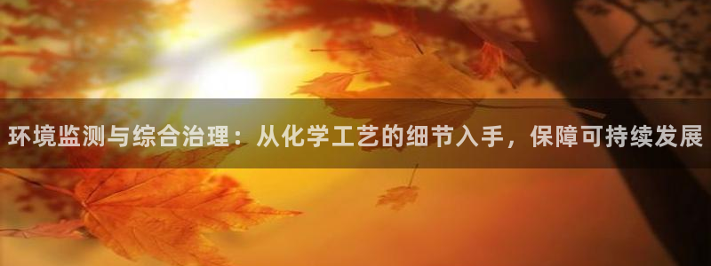 亿万先生007官网：环境监测与综合治理：从化学工艺的细节入手，保障可持续发展
