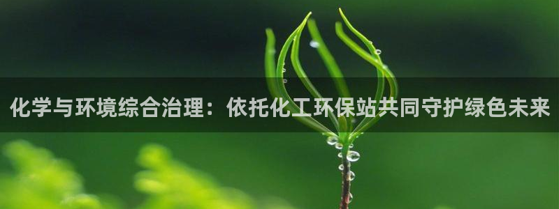 亿万笞人：化学与环境综合治理：依托化工环保站共同守护绿色未来