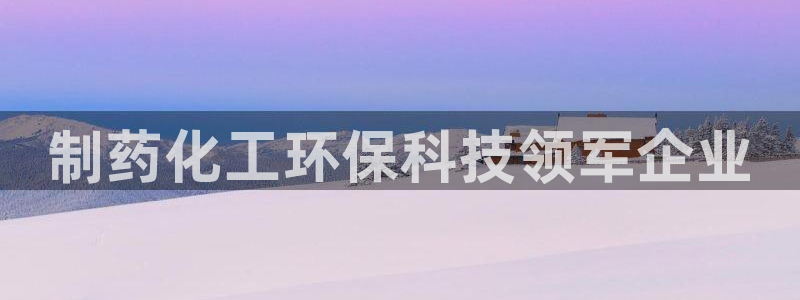 亿万先生mr008：制药化工环保科技领军企业