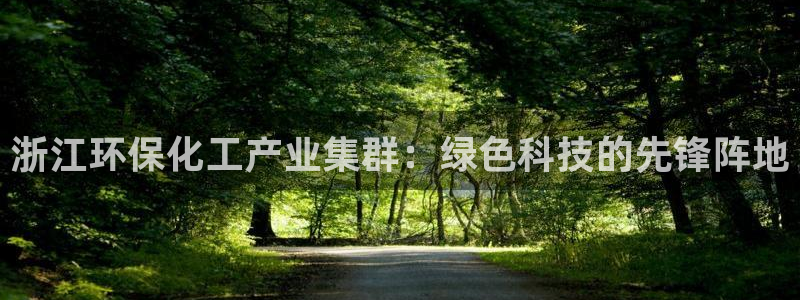 亿万先生客服联系方式：浙江环保化工产业集群：绿色科技的先锋阵地