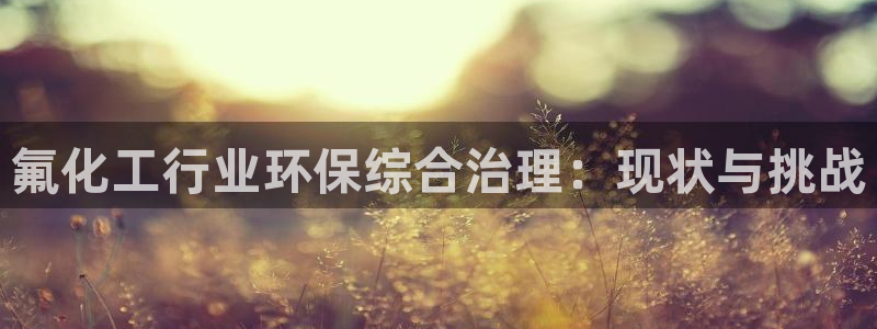 亿万购平台最新消息：氟化工行业环保综合治理：现状与挑战